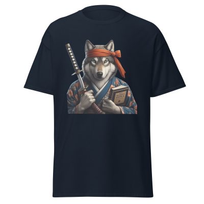 Wolf Samurai T-Shirt - Image 4