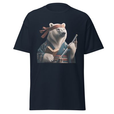 Polar Bear Samurai T-Shirt - Image 4