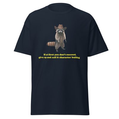 Demotivated Raccoon T-Shirt - Image 4