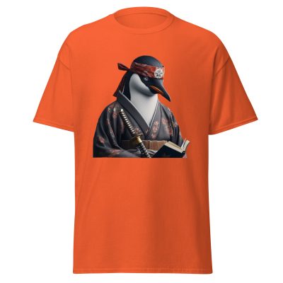 Penguin Samurai T-Shirt - Image 8