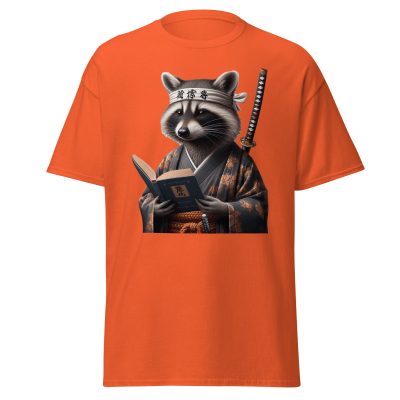 Raccoon Samurai T-Shirt - Image 9
