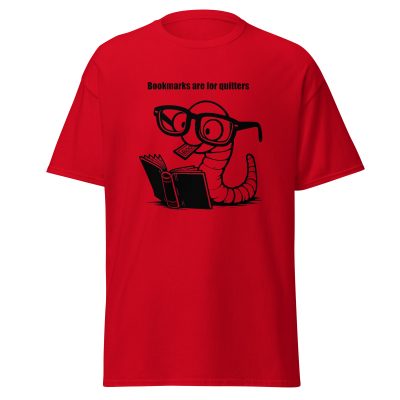 Bookmarks for Quitters T-Shirt - Image 2