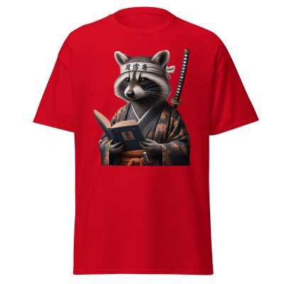 Raccoon Samurai T-Shirt - Image 5