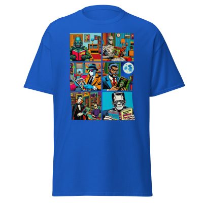 Monsters Love Books T-Shirt - Image 6