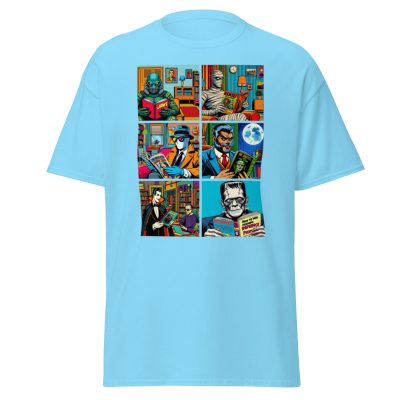 Monsters Love Books T-Shirt - Image 16