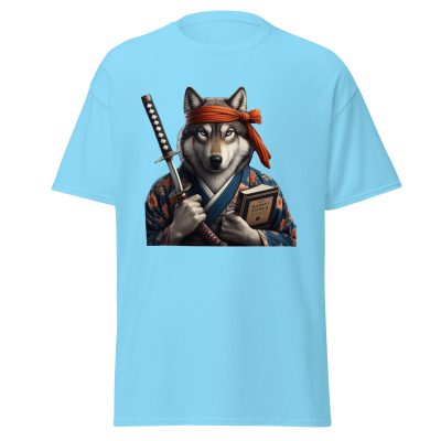Wolf Samurai T-Shirt - Image 10