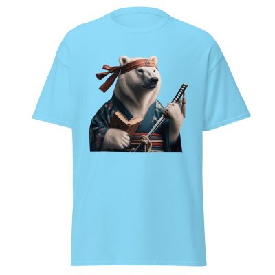 Polar Bear Samurai T-Shirt - Image 13