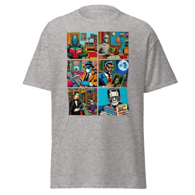Monsters Love Books T-Shirt - Image 15