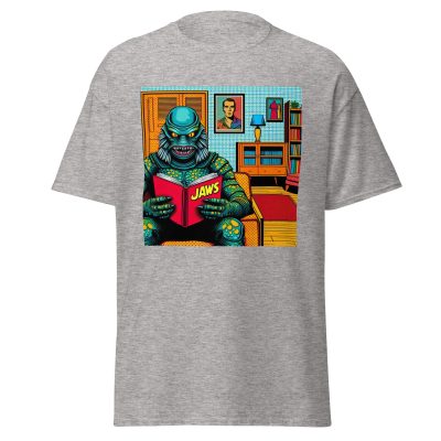 Creature Loves Books T-Shirt - Image 15