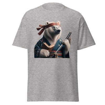 Polar Bear Samurai T-Shirt - Image 12