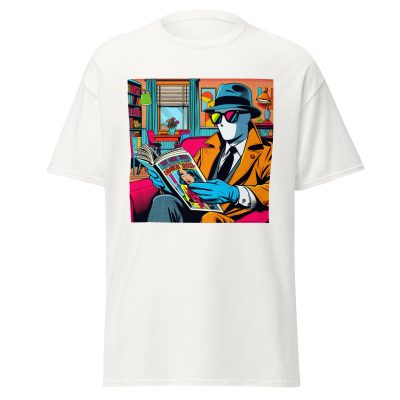 The Invisible Man Loves Books T-Shirt - Image 19
