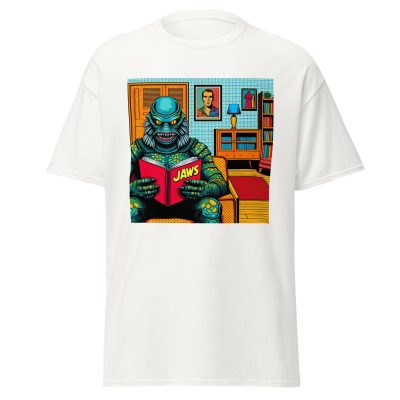 Creature Loves Books T-Shirt - Image 19