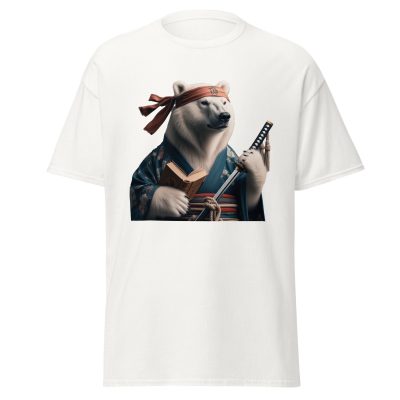 Polar Bear Samurai T-Shirt - Image 16