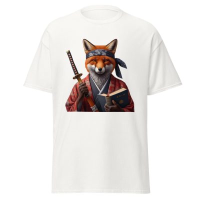 Fox Samurai T-Shirt - Image 17