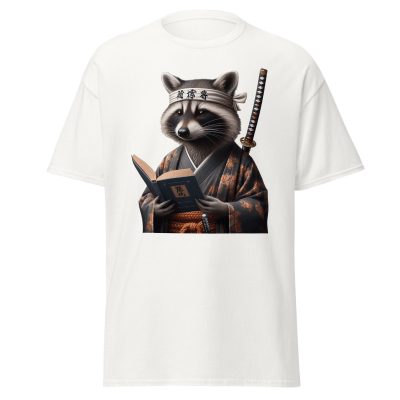 Raccoon Samurai T-Shirt - Image 16
