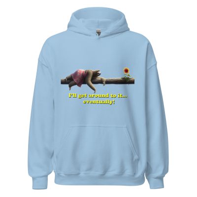 Demotivated Sloth Unisex Hoodie - Image 11
