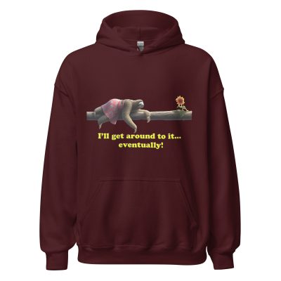 Demotivated Sloth Unisex Hoodie