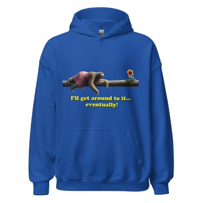 Demotivated Sloth Unisex Hoodie - Image 7