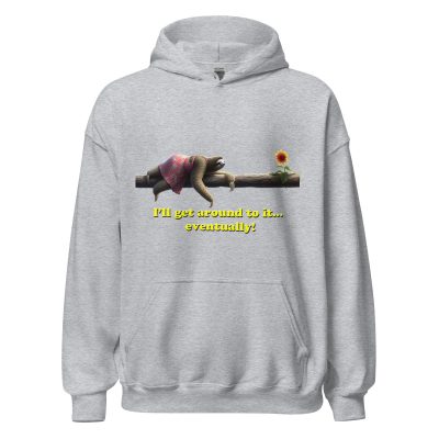 Demotivated Sloth Unisex Hoodie - Image 10